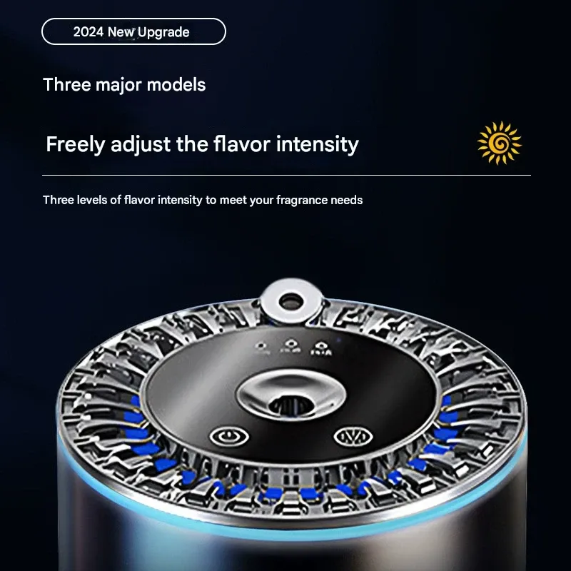 Best-Selling Car Aromatherapy Diffuser! Starry Sky Ambient Light + Aluminum Alloy Body, Plant-Extracted Automatic Spraying, Adds Fragrance & Ambiance to Car, More Comfortable Driving