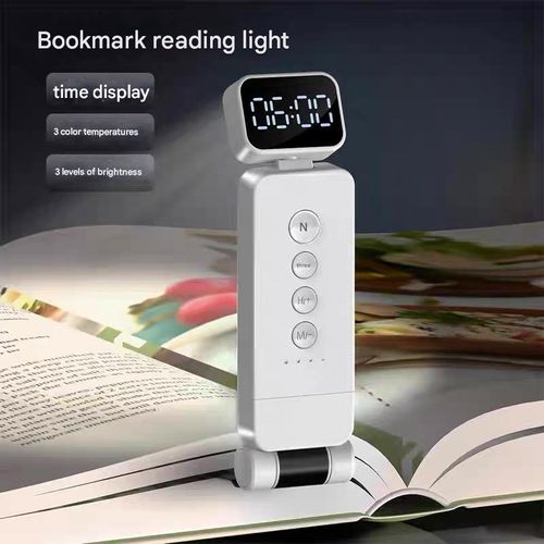 This ultra-light, compact, and rechargeable LED mini lamp is ideal for reading books in bed, while traveling, or during your nighttime routine without damaging your eyes. Perfect for night readers and students.