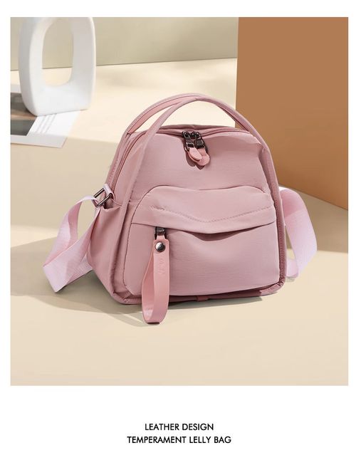 Simple and lightweight casual bag, fashionable and versatile Oxford cloth women's crossbody bag, shoulder handbag commuter bag