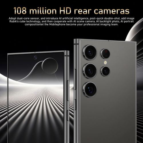 Big price cuts！Unlock the future with this popular S24 Ultra Support 4G Network 2+16GB smartphone! Big screen + big memory