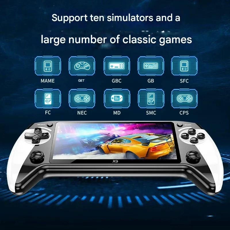Retro Nostalgic Handheld Game Console! x95 Dual Joystick PSP Game Console, 1-Inch HD Screen, Play Classic Games on the Go, Portable Design for Nostalgia & Stress Relief