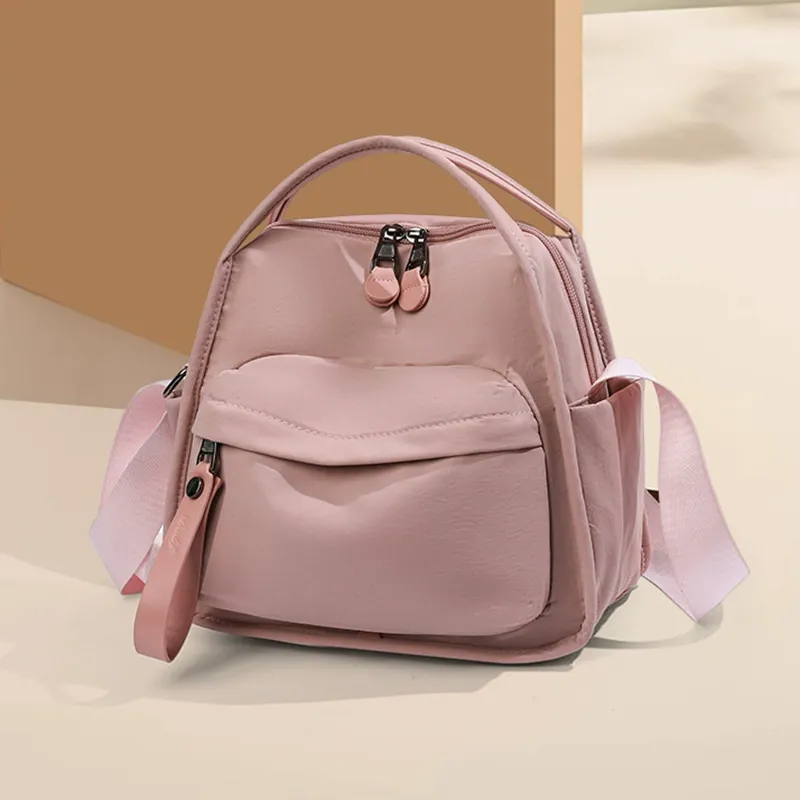 Simple and lightweight casual bag, fashionable and versatile Oxford cloth women's crossbody bag, shoulder handbag commuter bag