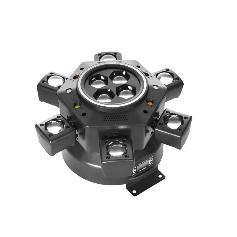 New six-arm bee eye light with bar beam laser light colorful rotating light KTV atmosphere laser light