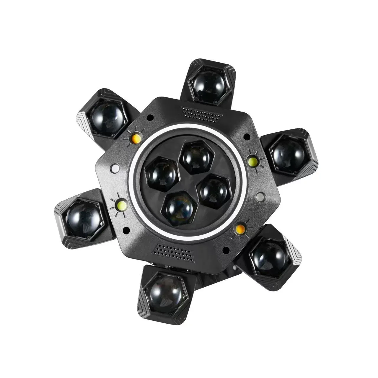 New six-arm bee eye light with bar beam laser light colorful rotating light KTV atmosphere laser light