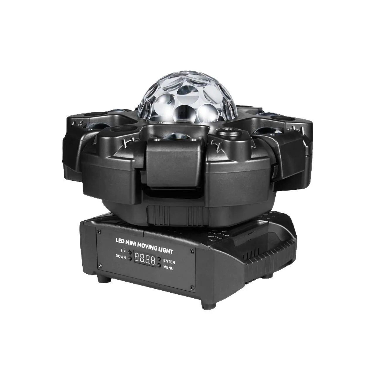 New product Shadow Six-armed King Kong Magic Ball Lamp LED beam strobe dye effect lamp bar KTV atmosphere lighting