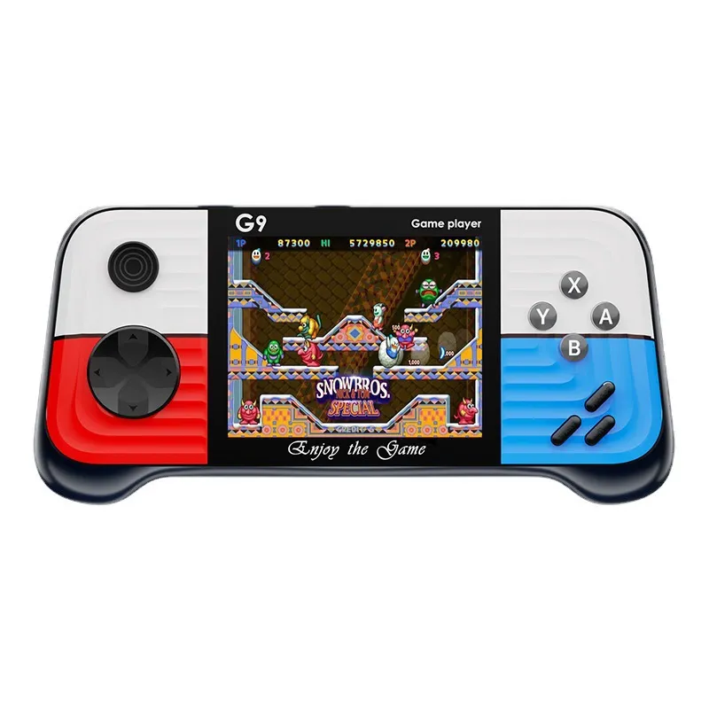 New G9 handheld game console joystick retro HD handheld PSP game arcade 666 game all-in-one