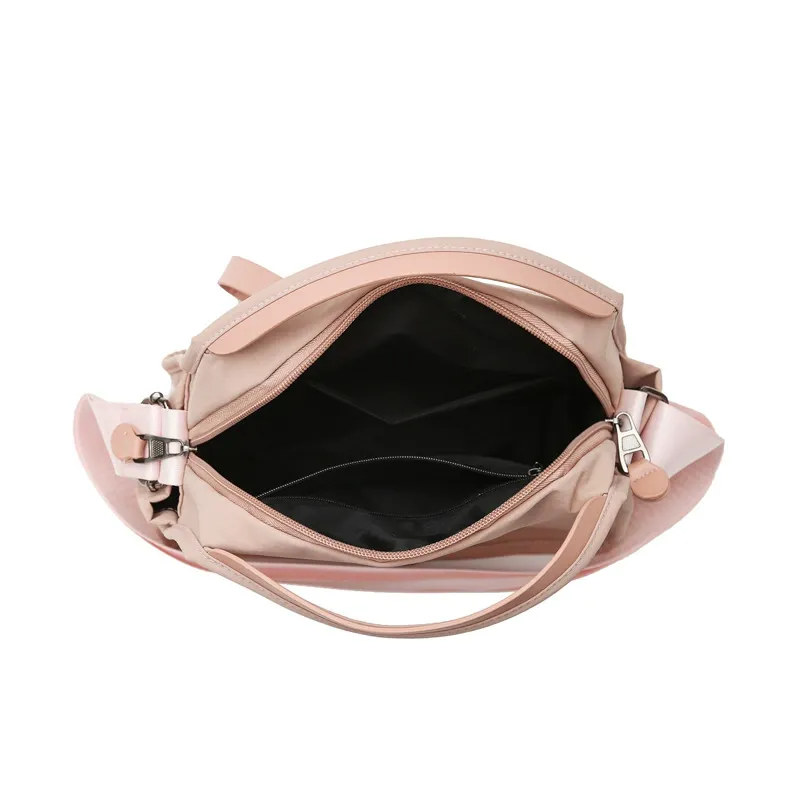 Simple and lightweight casual bag, fashionable and versatile Oxford cloth women's crossbody bag, shoulder handbag commuter bag