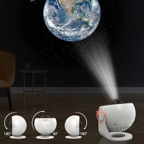 Travel the universe inside the comfort of your own home with this galaxy projector 13 in 1 Planetarium Star Projector 4K HD Rotating Galaxy Lamp with Focus