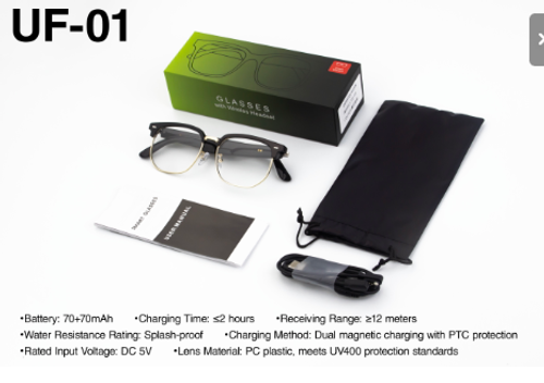 GS380 glasses AI translation photo camera smart glasses automatic color changing lenses UV protection