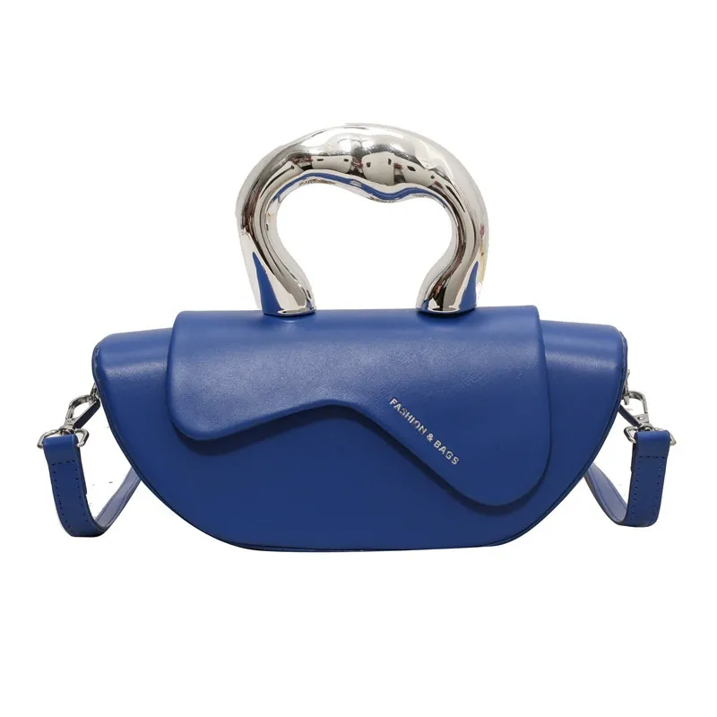 Popular French niche commuter letter armpit bag women's summer versatile texture one-shoulder crossbody dumpling bag