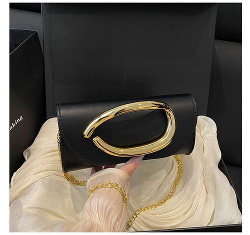 Women's Flap Evening Clutch Bag 2025 New Soft Leather Chain Shoulder Crossbody Mobile Phone Bag Fashion