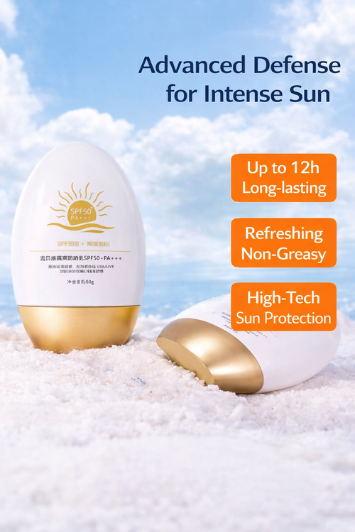 SPF50+ Sunscreen – Serious Protection for Ghana Sun ☀️🔥