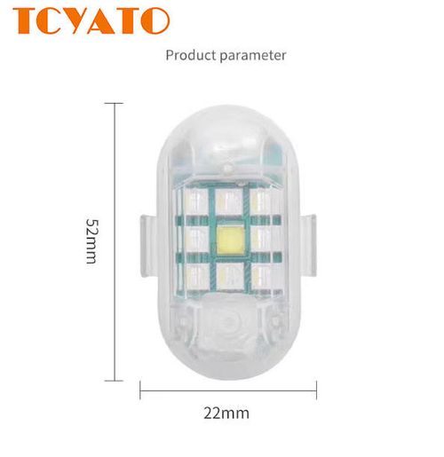 Wireless Remote Control LED Aircraft Strobe Light