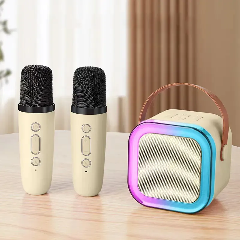 🔥Hot Selling Mini Bluetooth Speakers Karaoke Machine with Microphone Sound System
