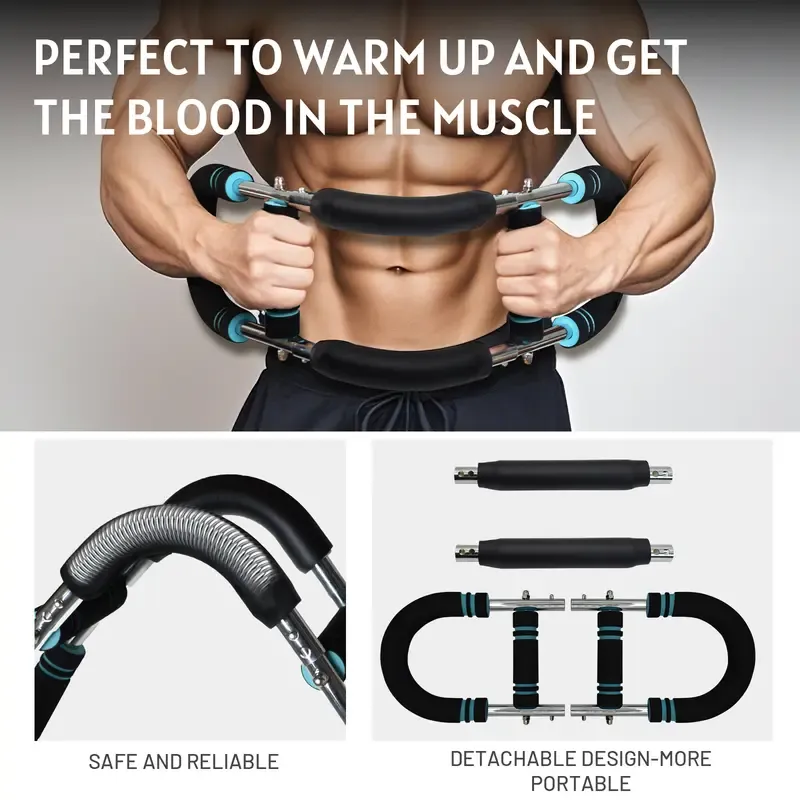 🔥🔥2025 Portable Adjustable Arm&Chest Muscle Trainer for Home Workout Equipment