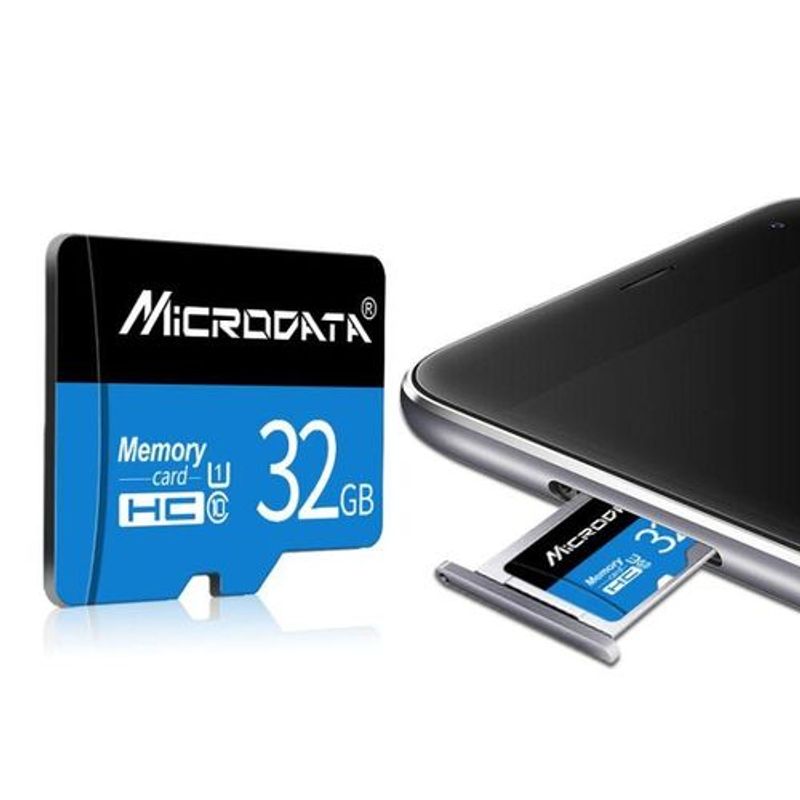 MICRODATA 128GB U3 Blue And Black TF(Micro SD) Memory Card