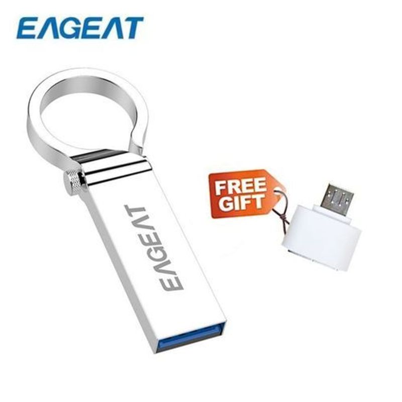 Eaget Pen Flash Drive 3.0 64GB - Metal OTG Micro USB Type-C