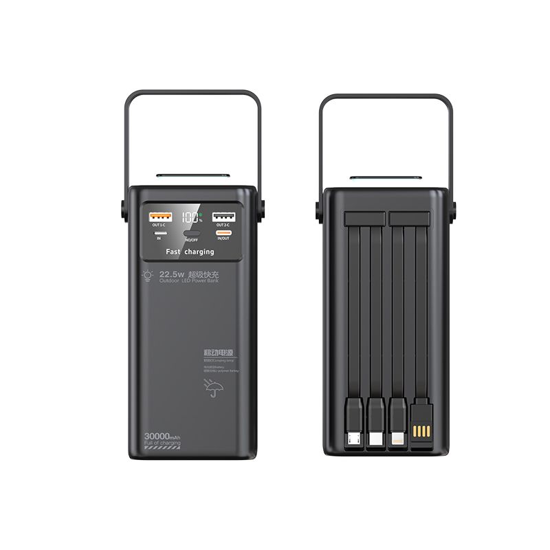 50000mAh Power Bank PD 66W Fast Charging Portable Large Battery Capacity Power Station For iPhone