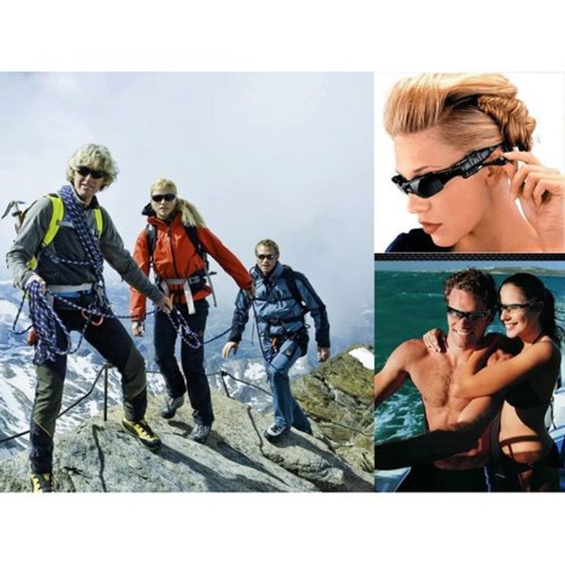 Bluetooth Headset For Glasses, Cycling, Bluetooth Glasses