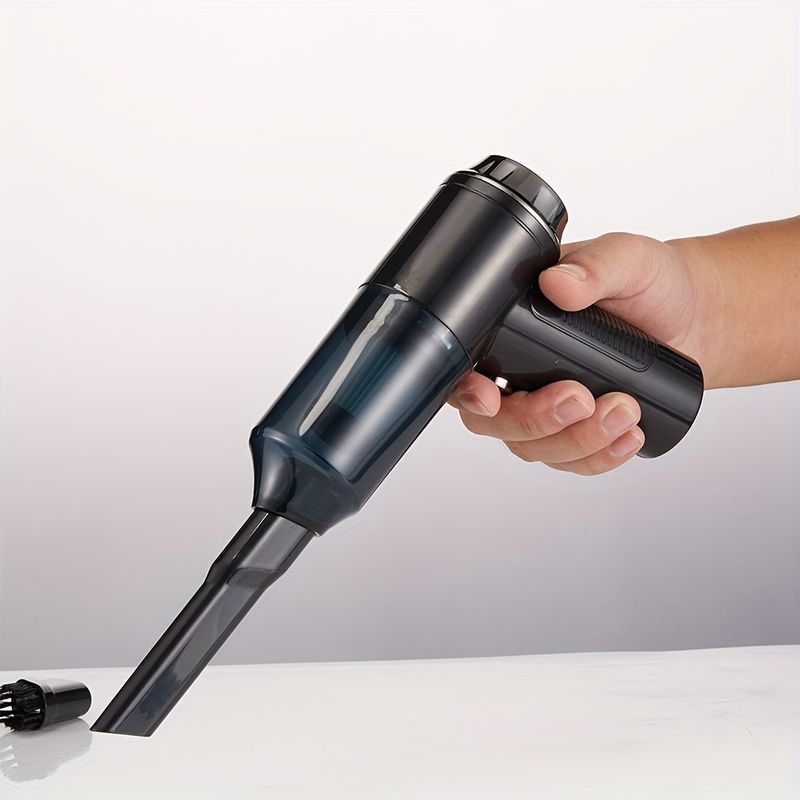 Portable 120W cordless handheld vacuum cleaner - suitable for cars
