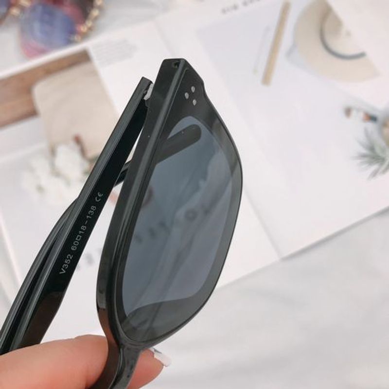 Uv400 Classic Dark Men And Women Sunglasses