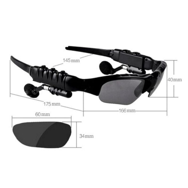 Bluetooth Headset For Glasses, Cycling, Bluetooth Glasses