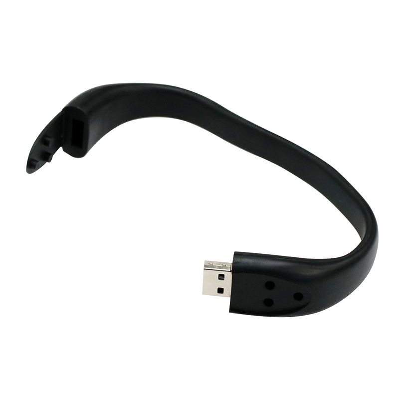 64GB Pen Flash Drive USB 2.0 Black Wristband Thumb Drive Memory Stick
