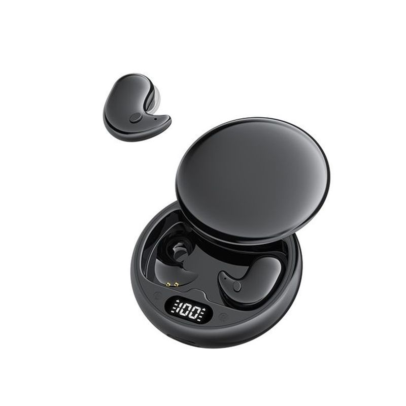 Mini Sleep Earphones Noise Reduction Earbuds - Black