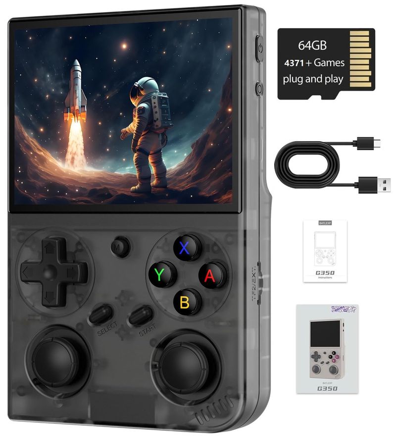 G350 Retro Handheld Game Console