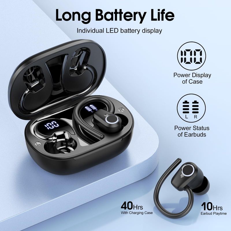 Wireless Bluetooth earphones