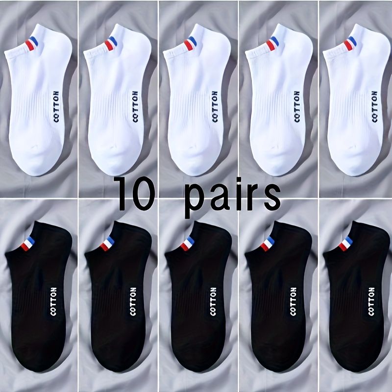 10 pairs of men's sports socks