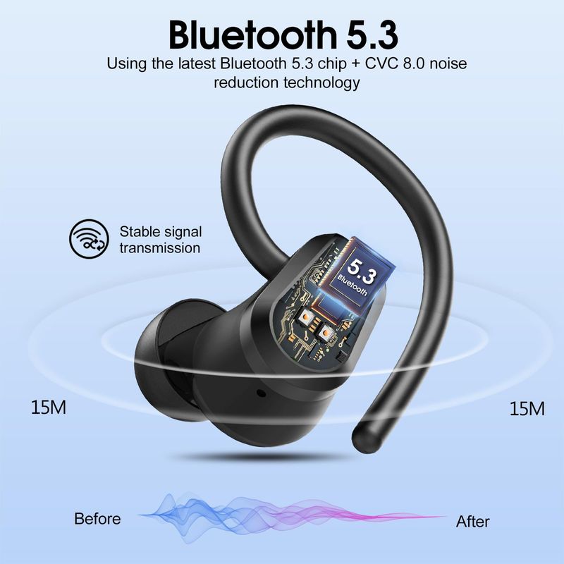 Wireless Bluetooth earphones