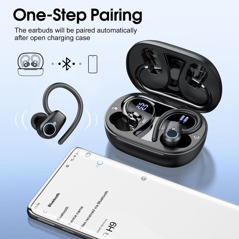 Wireless Bluetooth earphones