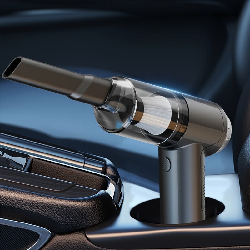 Portable 120W cordless handheld vacuum cleaner - suitable for cars