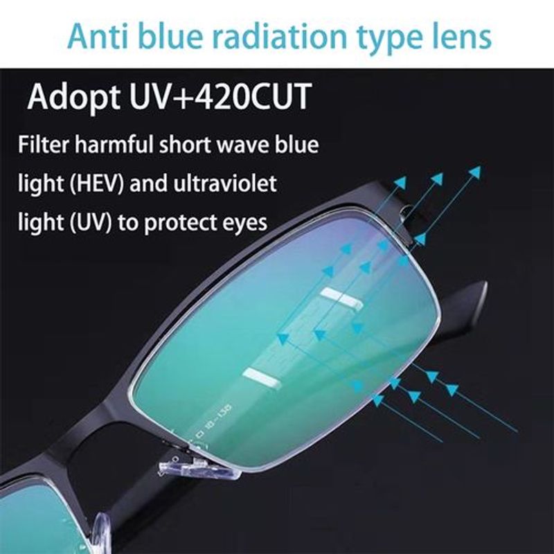 Super Light Portable Business Reading Glasses For Men