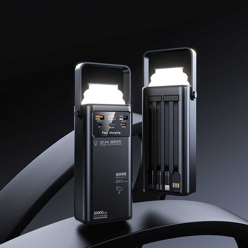 50000mAh Power Bank PD 66W Fast Charging Portable Large Battery Capacity Power Station For iPhone