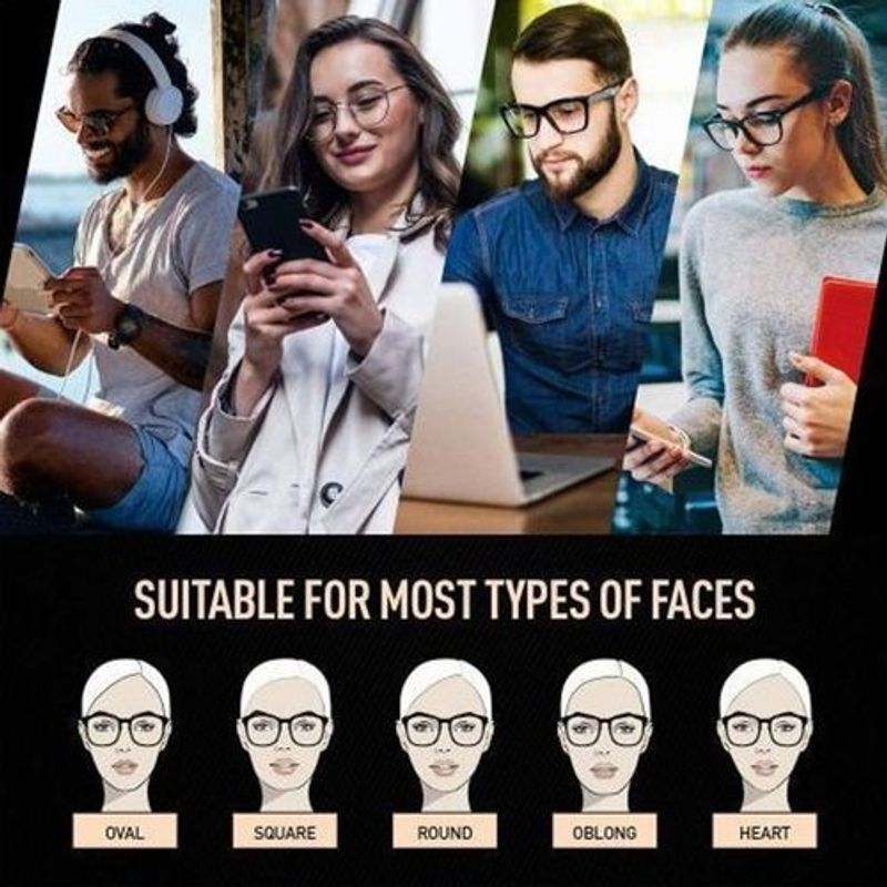 NGUVU Anti Blue Light Protective Computer Screen Glasses