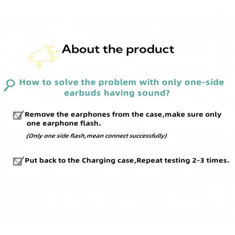 GUIXIA Tws Wireless Bluetooth Headsets Earphones I12