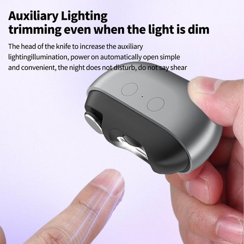 Electric Nail Clippers for Seniors, Upgraded 3 in 1 Automatic Electric Clippers for Thick Nails, Electric Nail Clipper, for Seniors Kids Adults