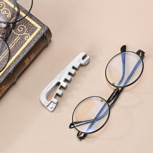 2PCS Eyeglass Frame Adjustment Tool, Eyeglass Frame Bender & Temple Arm Repair Tool, Professional Glasses Adjustment Kit for DIY Glasses Repair at Home