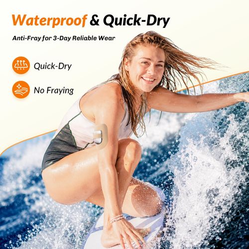 Omnipod 5 Patches Waterproof, 20 Pack Omnipod Overpatches, Seatbelt Stretchable Strap, Optimized Split Backing for Easy Use, Upgraded Quick-Dry Breathable Medical Adhesive