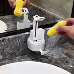 Soap Grinder for Bar Soap Wall-Mounted, No Drilling Waterproof Soap Container Cheese Grinder for Travel Kitchen Bathroom (One, White, NO SOAP, NO Desiccant)
