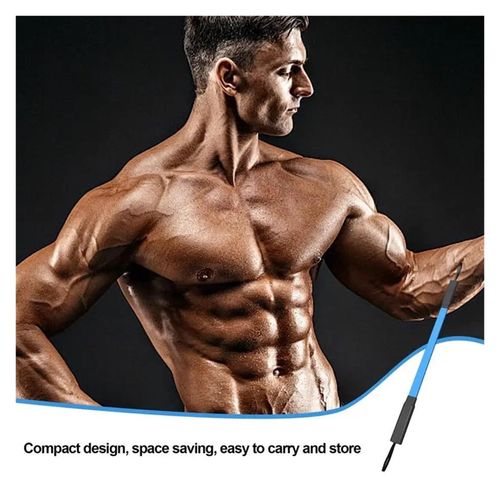 New Silent Arm Strength Device（40kg）, Multifunctional Elastic Rod, Arm Muscle and Chest Muscle Training Elastic Device