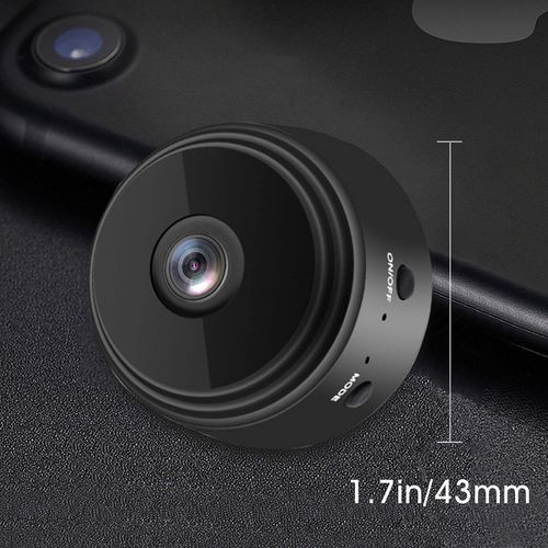 Small Camera Spy Camera WiFi Home Security Camera Mini Hidden Camera Video Recorder Night Vision Live Feed Playback Phone App Control Nanny Cam Pet Camera