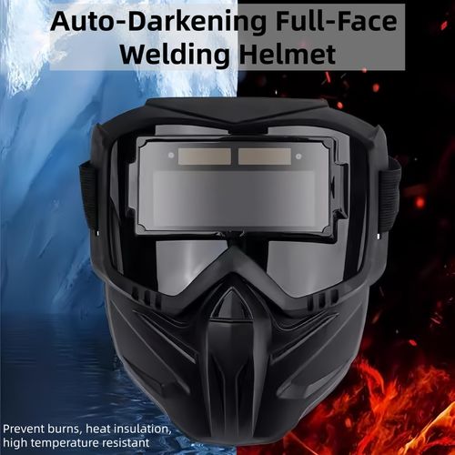 Welding Helmet – Welding Auto Darkening Anti-glare Welder Mask Protective Face Shield – Eye Protection For Grinding Plasma Cutting TIG MIG