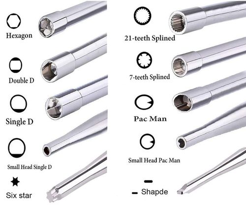 Pack of 10 Carburetor Adjustment Tool , Screwdriver Kit for Most 2-Cycle Small Engine Trimmers, Chainsaws, and Leaf Blowers