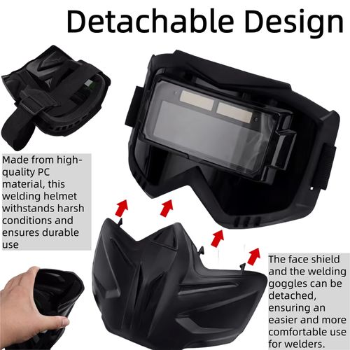 Welding Helmet – Welding Auto Darkening Anti-glare Welder Mask Protective Face Shield – Eye Protection For Grinding Plasma Cutting TIG MIG