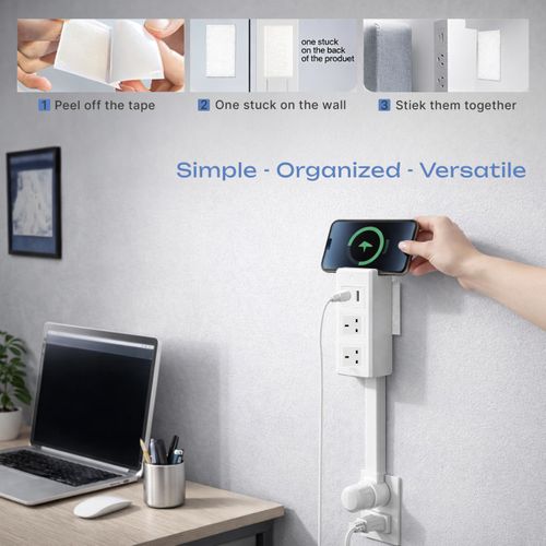 Electrical Outlet Extender Stick – Outlet Extender for Deep or Shallow Boxes, Wall Outlet Extender Solution for Home Projects, Safe and Easy Outlet Extender Installation