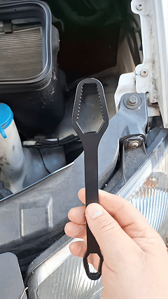 8-22mm Double-Ended Multifunctional Universal Wrench, 2026 New Self-Adjusting Wrench Set All in One Tool, Outdoor Riding Home Car Repair Tools for Auto Repair (Black+Silvery)