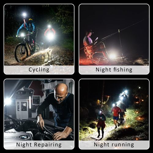 COB Rechargeable Keychain Flashlight, High Lumen Super Bright LED Work Light with Magnet,Clip,Bottle Opener for Dog Walking,Car Repair, Emergency,Camping,EDC